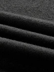 SHEIN EZwear 性感休闲简约纽约字母印花圆领无袖修身迷你连衣裙，适合夏季 - 黑色 - 查看 5