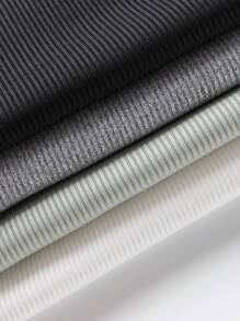 Lunelith SHEIN Lunessa Top canottiera semplice con bottoni e profili in pizzo per signora, adatto per l"abbinamento in primavera ed estate