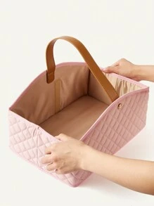 Cozy Pixies Giỏ đựng đồ dùng cho trẻ sơ sinh & hộp đựng tã, Love Valentine di động - Hồng - Xem 13