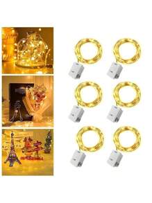 2 cái/bộ Đèn dây đồng, Đèn dây LED chống nước hiện đại cho gia đình - Nhiều màu - Xem 2