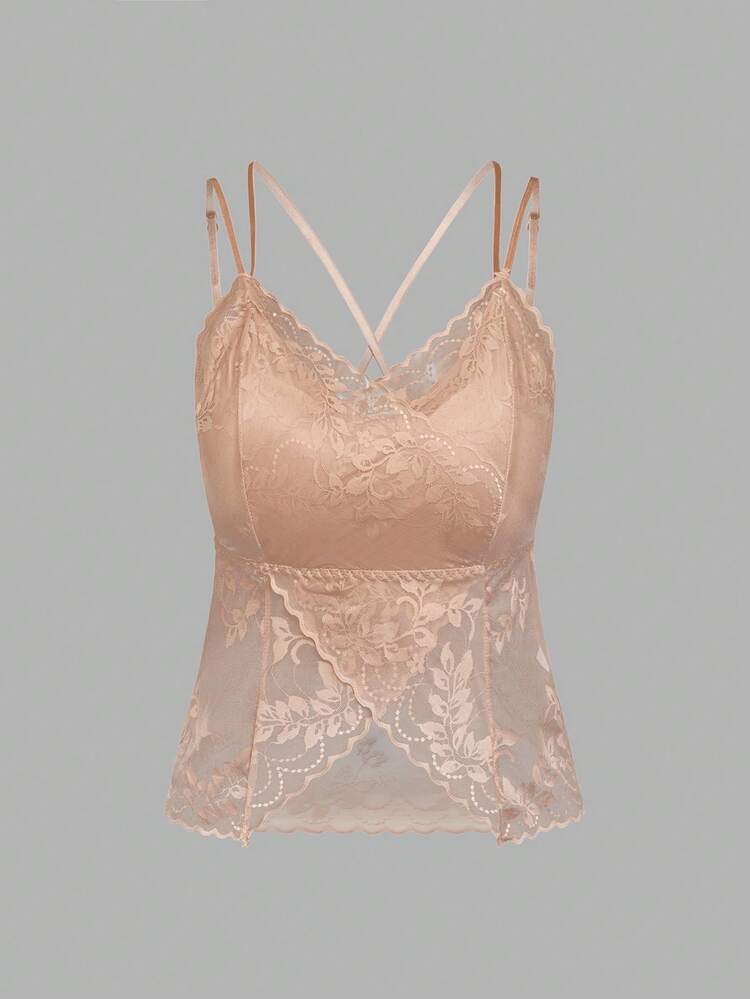 2024 New Arrival Fashionable Lace Camisole Top