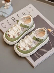 1 Pair Baby Sandals, Suitable For Daily Wear In Spring/Summer - Green - View 1