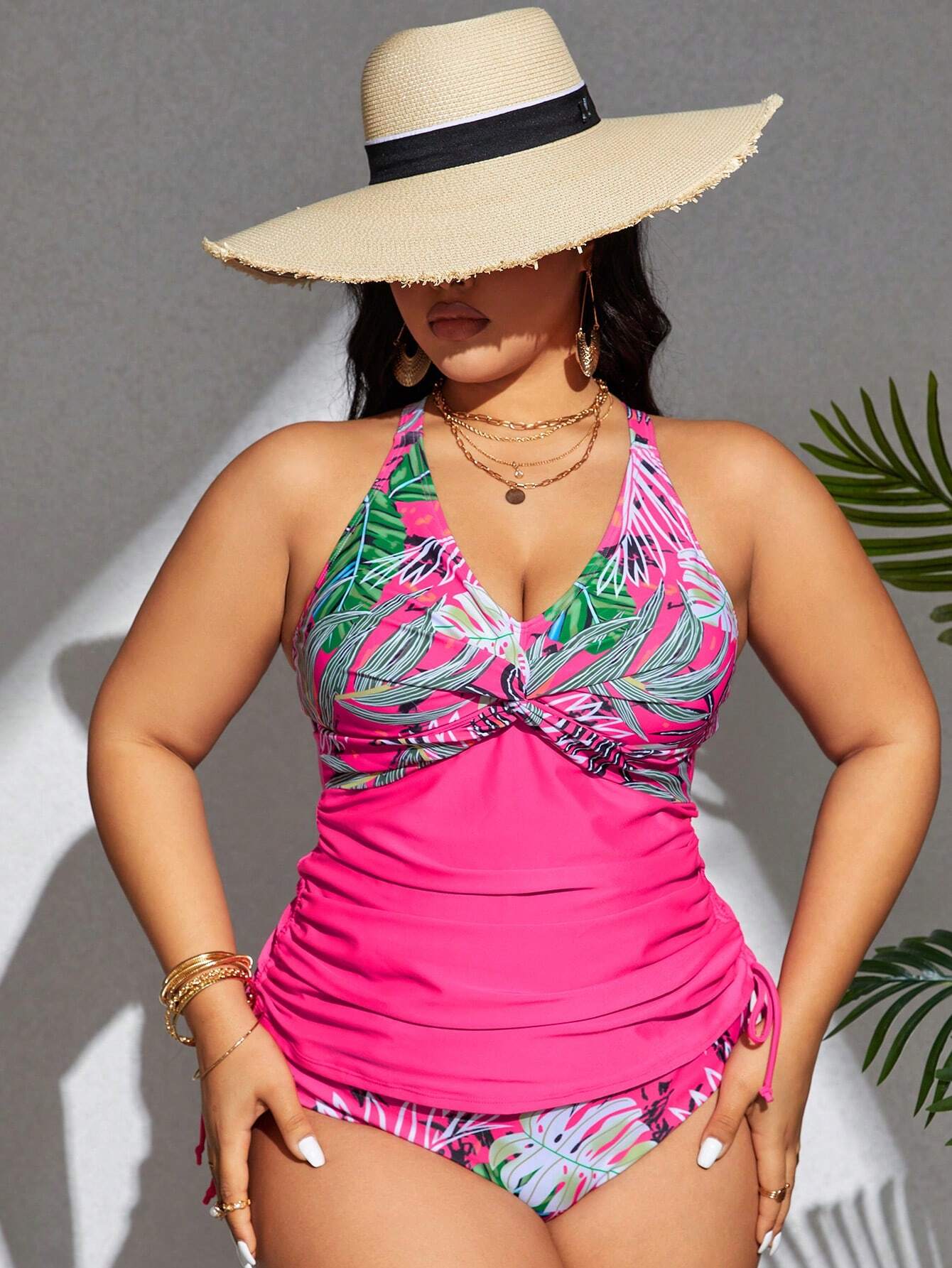 Shein Maillot De Bain Grande Taille