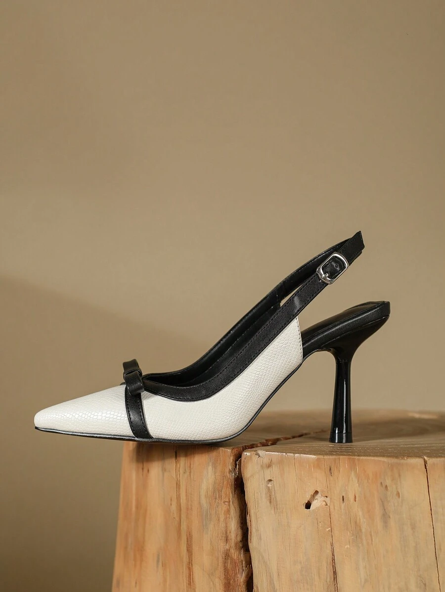 Talons hauts à bout pointu européens et américains de mode automne/hiver, nouveaux, noirs et blancs, à fleurs faits main pour femmes, élégants, pour soirée