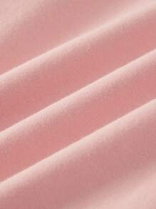 Cozy Pixies Baby Girl Heart Shape Pattern Solid Round Neck Pullover 3pcs/Set - Green - View 4