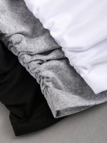Sweetra Của phụ nữ Màu thuần Đơn giản Vòng cổ Áo ba lỗ Bộ , Thích hợp Cho mùa xuân Và Mùa hè Phù hợp - Nhiều màu - Xem 4