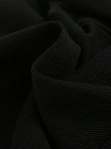 SHEIN Calças Jeans De Verão Lavadas E Destroyed Com Urso E Letras Patentejadas Para Bebês Menino, Roupas De Verão Para Bebê Menino