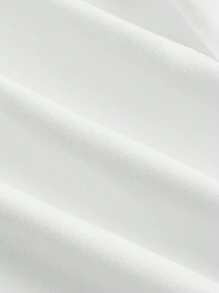 SHEIN Essnce 2 szt. Proste, czarno-białe koszulki na ramiączkach z usztywnianym biustonoszem, odpowiednie dla kobiet w dużych rozmiarach w lecie - Czarne i Białe - Zobacz 8