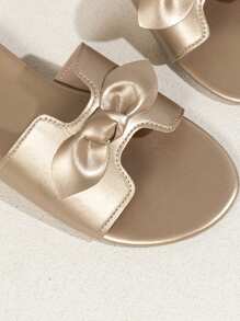 Women's Flat Sandals, Fashionable, Comfortable Flat Slippers - Apricot - View 3