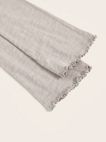 Bohemela 女士純色喇叭袖t恤 - 米色 - 查看 7