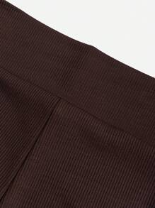 EURMUSE Black And Brown Leggings Multipack - Multicolor - View 5