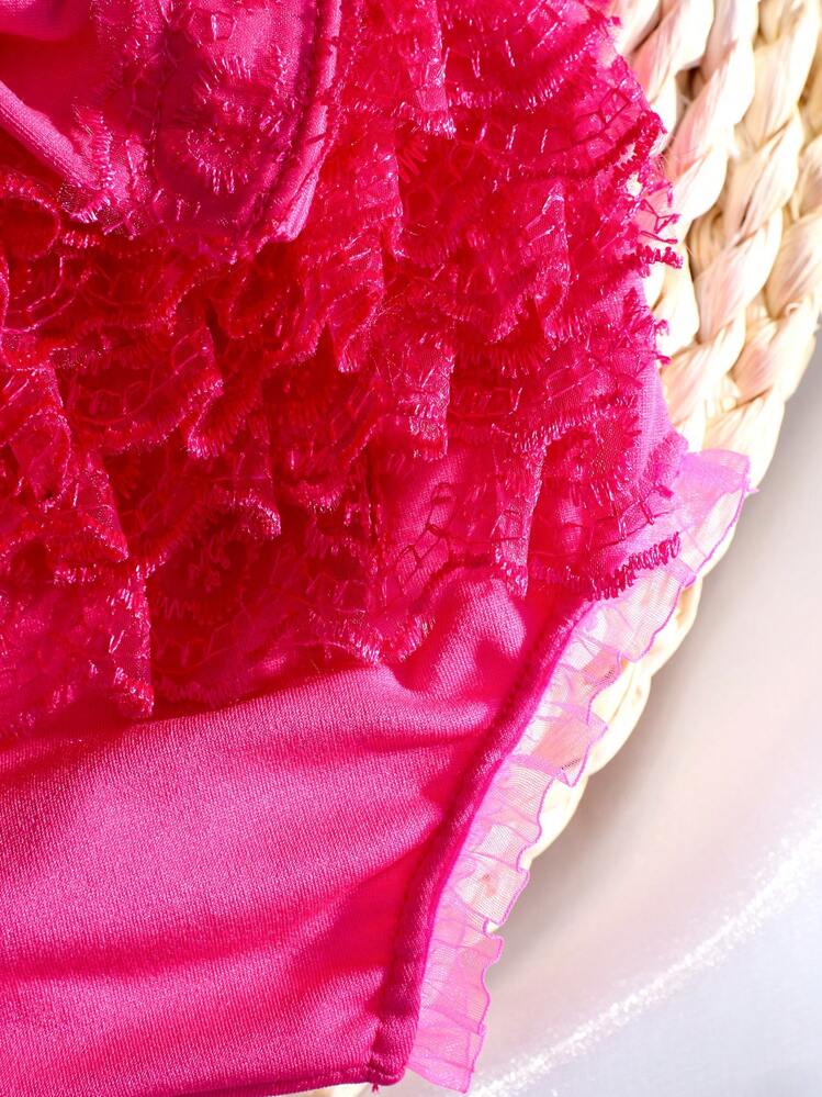 Conjunto De Fotografia Com Decoração De Borboleta Para Recém-nascida Menina - Pink - Visão 7