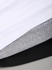 Sweetra Của phụ nữ Màu thuần Đơn giản Vòng cổ Áo ba lỗ Bộ , Thích hợp Cho mùa xuân Và Mùa hè Phù hợp - Nhiều màu - Xem 3