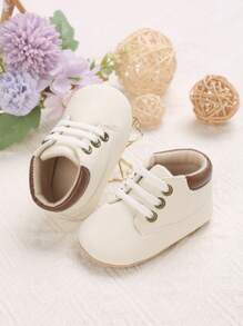 Spring/Autumn Style Pu Strap Soft Bottom Toddler Sneakers Suitable For 0-1 Year Old Learning To Walk