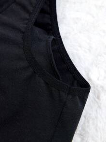 حمالة صدر نسائية بقفل أمامي بأسلوب سترة للأحجام الكبيرة - الأسود - مشاهدة 6