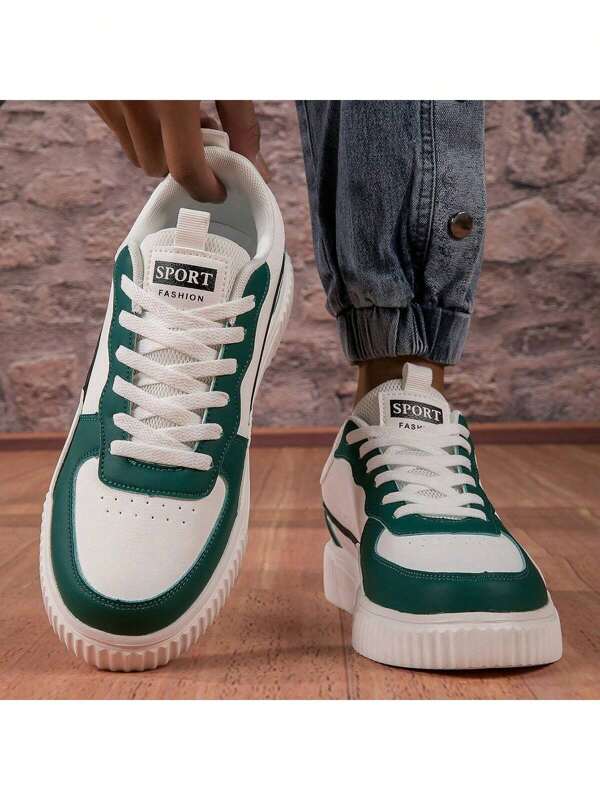Zapatillas Clásicas Casuales Para Deportes Para Hombres Con Superficie De PU, Nuevas Zapatillas Blancas De Primavera Y Verano, Elegantes, Tallas 39-45
