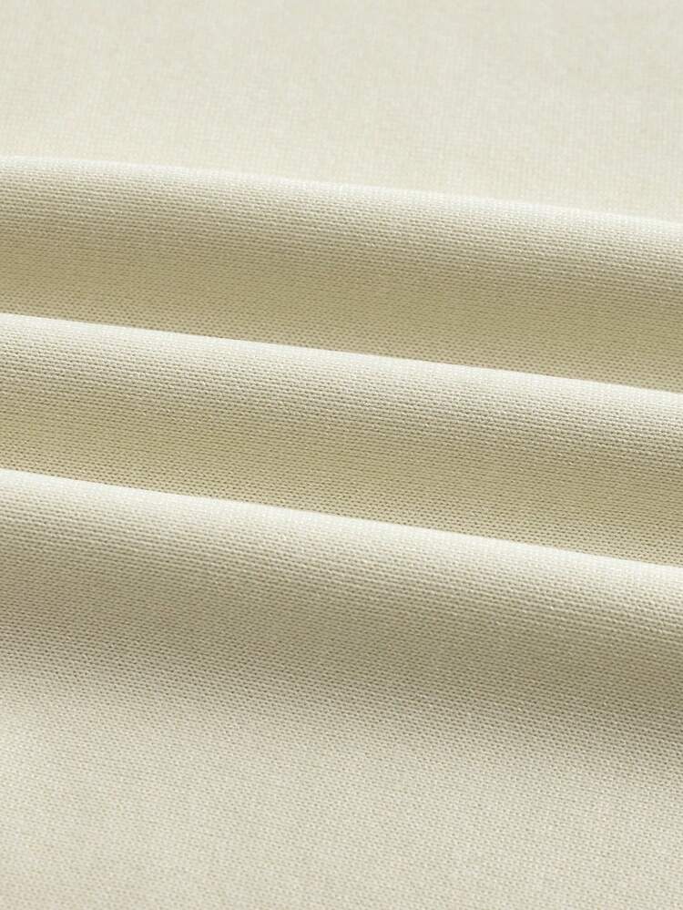 Women's Solid Long Sleeve Casual Sweatshirt With Drawstring