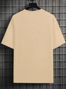 Manfinity RSRT Men's Plus Size Printed Round Neck Short Sleeve T-Shirt