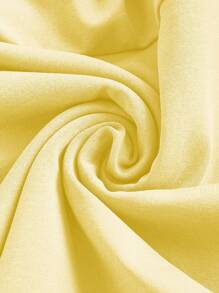 SHEIN MOD Knitted Halter Neck Bodycon Dress With Pleats For Women