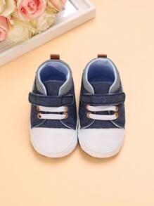 Bottes Bleues Pour Bébé Garçon Avec Autocollants D'alphabet
