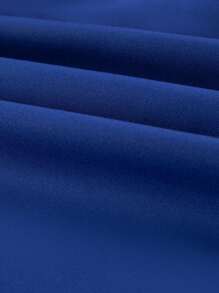 WindsorQuad Bộ vest nam 3 mảnh Furuyal, trang phục lịch lãm màu trơn dáng ôm dành cho quý ông, bao gồm áo gile, quần tây và cà vạt, phù hợp cho công việc, đám cưới, tiệc tùng, các dịp trang trọng, màu xanh hoàng gia, cỡ XS-3XL. - Xanh đậm - Xem 4