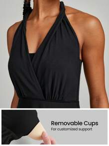 GLOWMODE 女裝活動連衣裙 - 黑色 - 查看 3