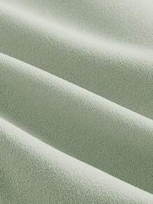 SHEIN MOD 仿珍珠装饰腰部收腰细肩带连衣裙 - 綠色 - 查看 3