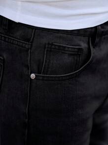 Men's Pocketed Casual Versatile Bermuda Denim Shorts Jorts