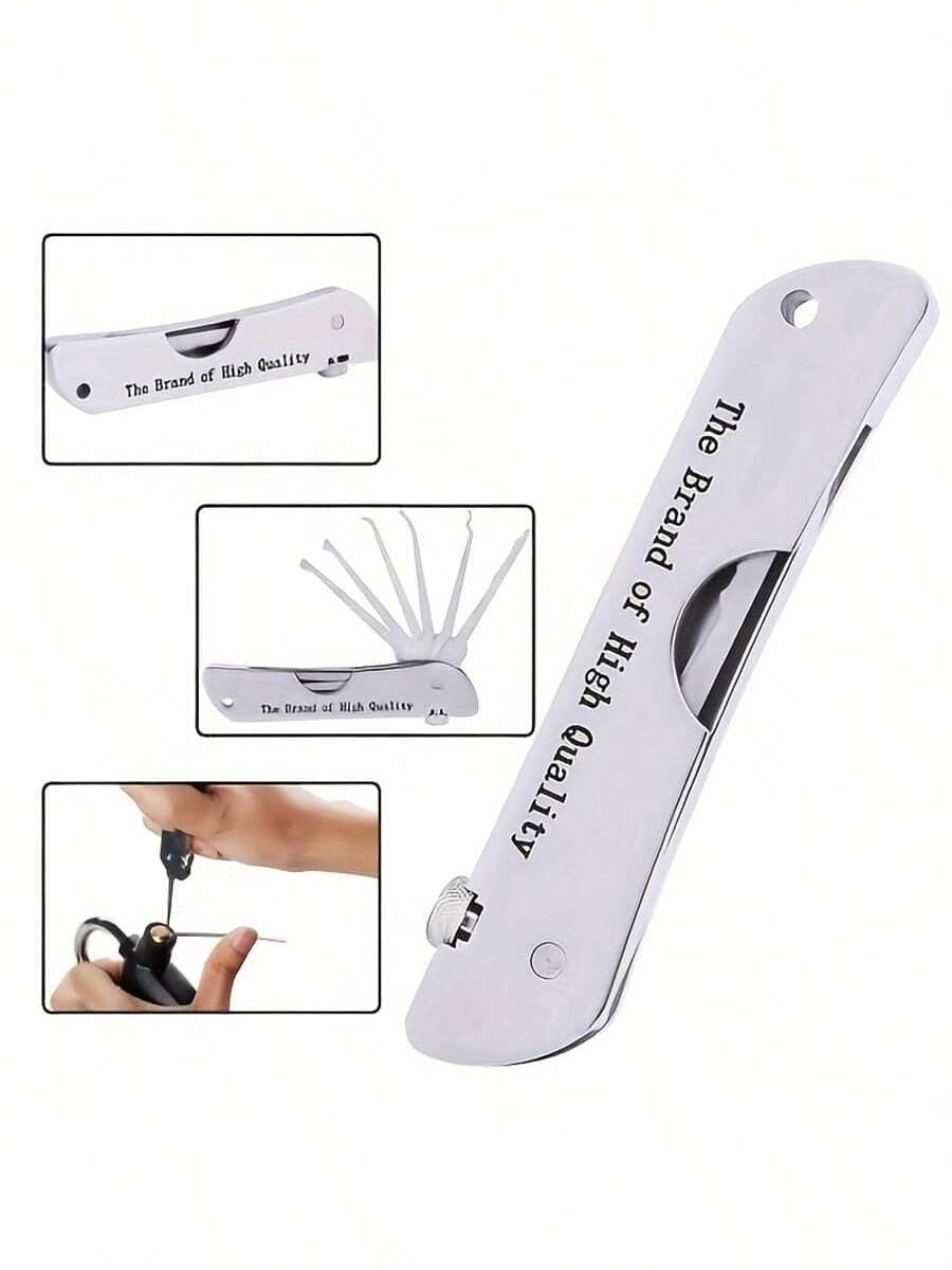 7 in 1 multifunctional knife outdoor life saving skill combination