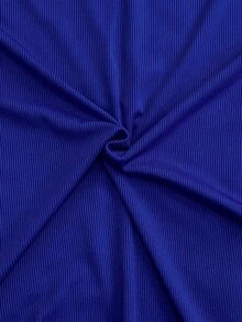 大码女式时尚纯色修身罗纹休闲深V领街头性感长款无袖紧身连衣裙