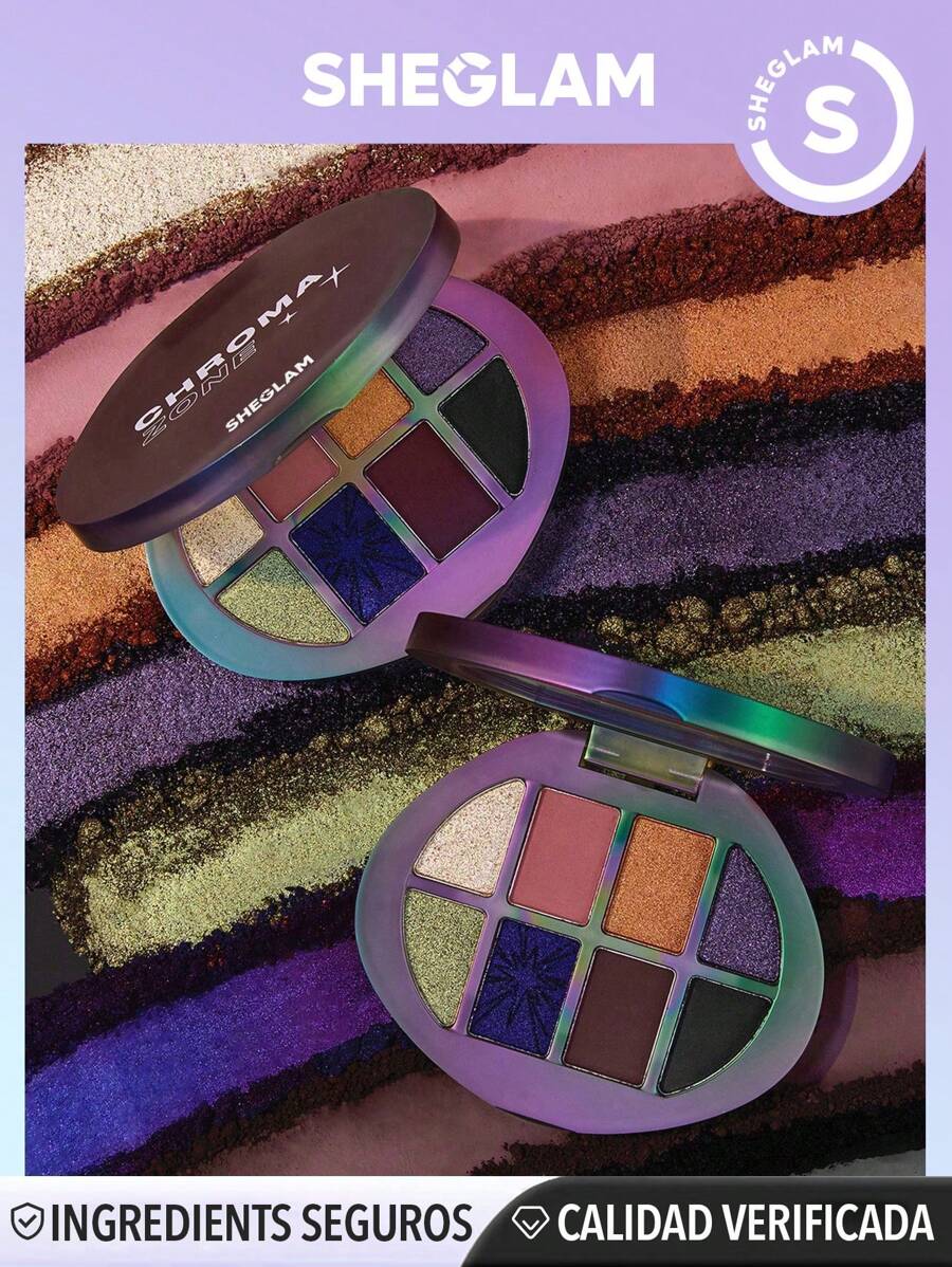 Paleta De Sombras De Ojos Chroma Zone: Velocity Sombras De Ojos De NavideñA Para El Marca Belleza Maquillaje Maquullaje CosméTica Para Mujeres NiñAs Perfecto Para Invierno Primavera Verano Ideal Para Y2K Elegante Moda Adecuado Para CumpleañOs DíA De La Madre Regalo Fiesta Listo Mejor Color