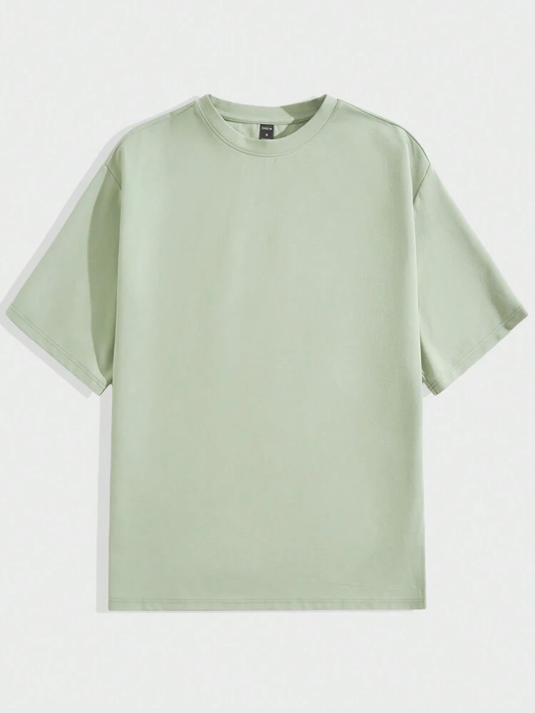 Easy Care Knit Casual Short Sleeved T-Shirt