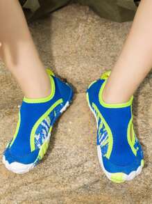 Trẻ em Đúng mốt Và Giải trí Giày nước bờ biển Giày dép Đối với Con trai Và Cô gái , Chống trượt Bơi lội Và Sấy khô nhanh Giày dép - Màu xanh lam - Xem 7