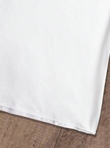 INAWLY Women's Heart & Paw Print Backless Tank Top With Cutout - White - View 3