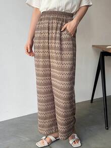 FRIFUL Designer Của phụ nữ Nhà thiết kế In hoa Giải trí Quần - Nhiều màu - Xem 4