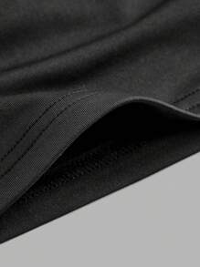 CovetEZ 大码纯色粗肩带无袖背心 - 彩色 - 查看 5