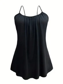 INAWLY Women's Herringbone Pattern Long Sleeve Open Front Coat And Camisole Top And Long Pants Set - Multicolor - View 4