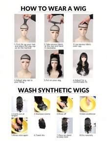 White Wigs for Women 26 Inches Long White Wig Synthetic Wig Middle Part Natural Looking White Wavy Wig for Daily Use Halloween Cosplay Wig