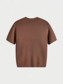 Manfinity Homme Pull Tricoté Pour Homme Avec Poignets À Blocs De Couleurs