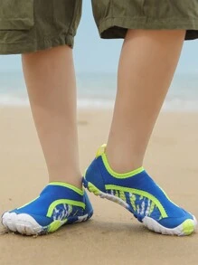 Trẻ em Đúng mốt Và Giải trí Giày nước bờ biển Giày dép Đối với Con trai Và Cô gái , Chống trượt Bơi lội Và Sấy khô nhanh Giày dép - Màu xanh lam - Xem 4