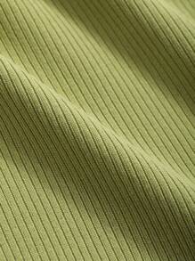 Dazy Designer Women Green Off Shoulder Fitted T-Shirt Summer,Crop Tops Women