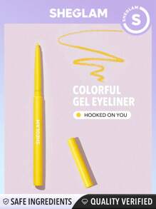 SHEGLAM Color Crush Gel Eyeliner-Hooked On You 5 Colors Highly Pigmented Cream Eyeliner Pencil Smudge-Proof Smooth Easy To Use Yellow Eyeliner Gothic Eyeliner - Hooked On You - View 1