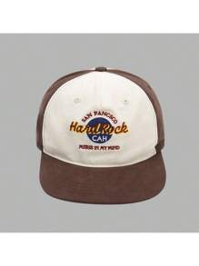 1 pieza de gorra de béisbol con visera plana para padres e hijos con bordado y diseño de patchwork en estilo japonés, adecuada para ropa urbana, estilo hip hop, playa, exteriores y uso casual diario - Multicolor - Ver 8