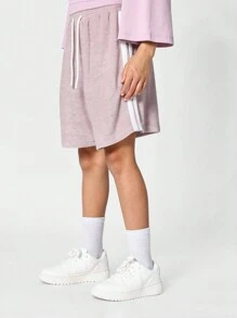 SUMWON Kids Unisex Towelling Short - Purple - View 2