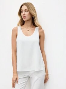 BizChic Women Tank Tops & Camis - Putih - View 8