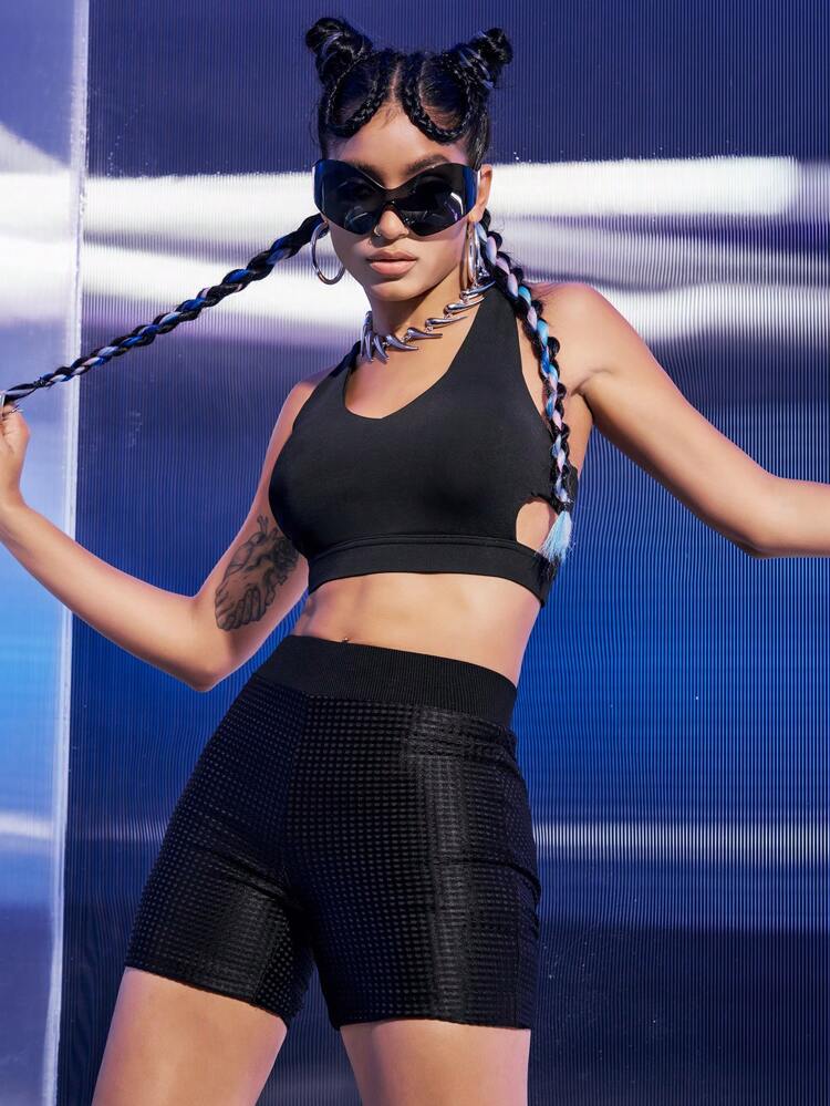 Breathable Mesh Butt-Lifting Sport Shorts,Running&Biker Black Shorts,Fall Workout Gym & Daily Casual Outfits,Biker Shorts,Spandex Shorts