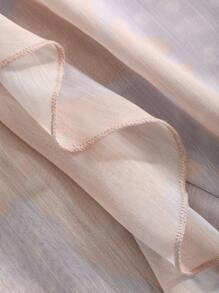 DAZY Women's Spaghetti Strap Sleeveless Ruffle Hem Chiffon Dress Sundress - Purple - View 14