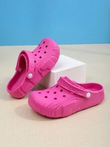 Women's Breathable Hollow EVA Sandals Summer Slippers Flat Beach Shoes DIY Waterproof Shoes Increased Height Couples Shoes Outdoor Casual Shoes Yacht Party Swimwear Men Shoes - Hot Pink - View 1