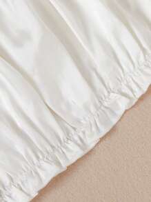 Tween Girl 3pcs Solid Color Ruffle Hem Camisole Tops