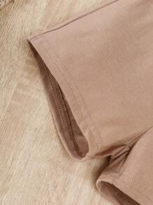 Baby Boy Letter Graphic Tee & Shorts - Multicolor - View 7